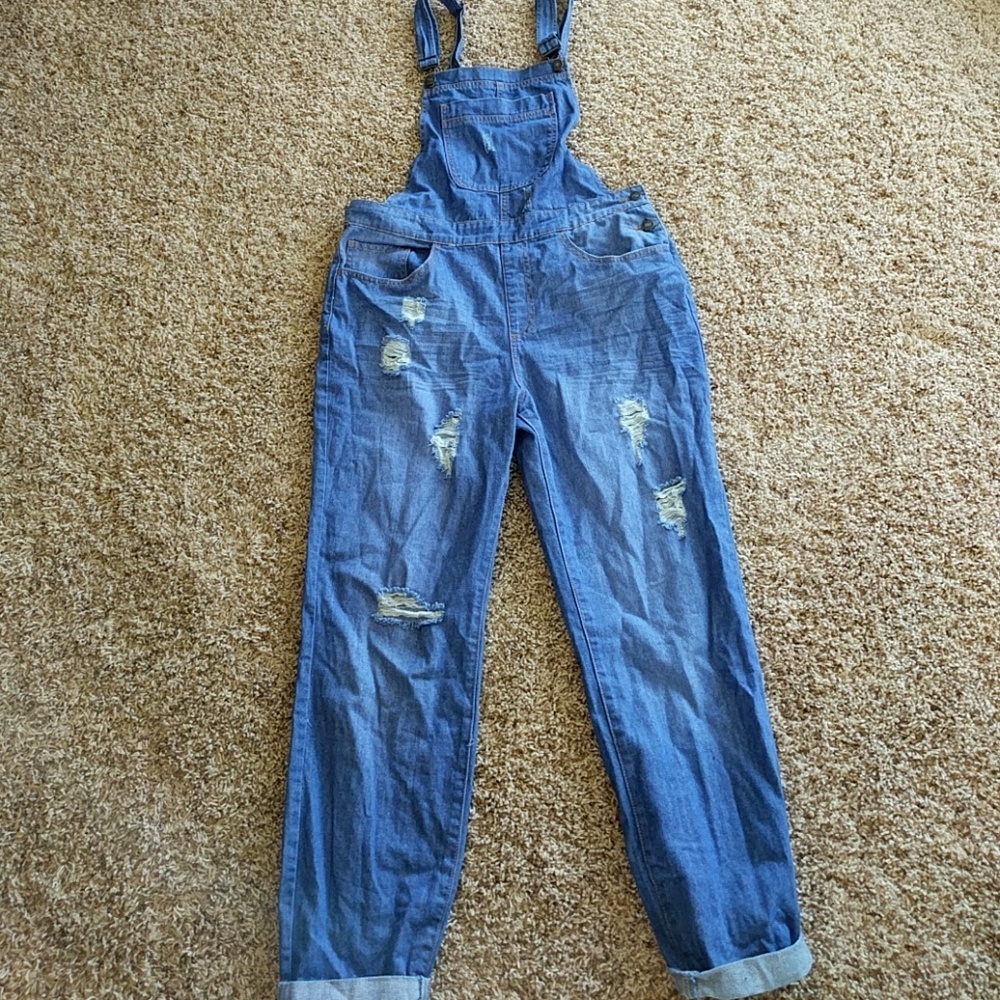 Forever 21 Denim Overalls